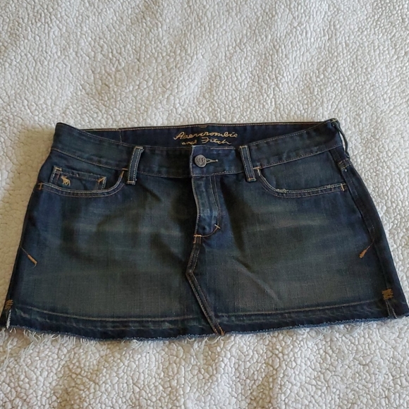 Abercrombie and Fitch Denim Mini Skirt - Picture 1 of 5